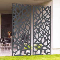 IDMARKET Panneau décoratif universel 150 x 50 CM USAK gris