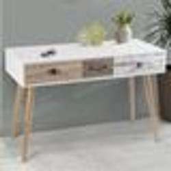IDMARKET Console 1 tiroir BAHIA scandinave