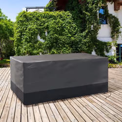 IDMARKET Housse de protection pour table de jardin rectangulaire 250 x 200 x 74 cm