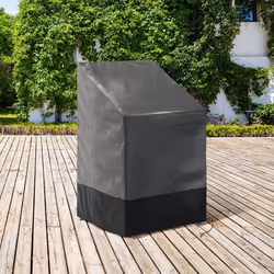 IDMARKET Housse de protection pour 4 à 6 chaises de jardin empilables 70 x 70 x 120 cm