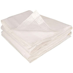Idmarket - Bâche de rechange 130 gr/m² pour serre 12m² blanche 4 saisons zebra