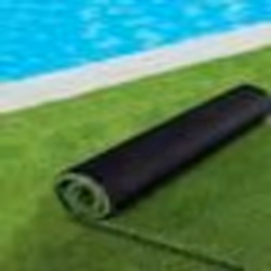 IDMARKET Gazon synthétique artificiel 1x10 M 30 mm dépaisseur pour jardin et balcon