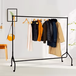 IDMARKET Portant vêtements POLA 182 cm de longueur