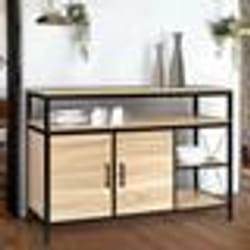 IDMARKET Buffet bas 2 portes 100 cm DETROIT design industriel