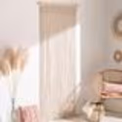 IDMARKET Rideau 90x200 cm bohème macramé