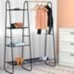 IDMARKET Portant vêtements PATSY penderie XXL