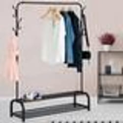 IDMARKET Portant vêtements PAULE penderie XXL