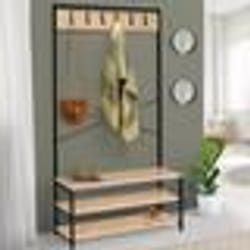 IDMARKET Vestiaire dentrée DETROIT design industriel