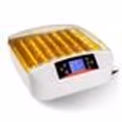 IDMARKET Couveuse PRO automatique 56 oeufs éclairés incubateur autonome avec LED mire oeufs