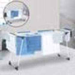 IDMARKET Séchoir à linge horizontal pliable ULTRA capacité 22M blanc