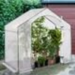 IDMARKET Serre dhivernage maison 200 x 80 x 160 cm balcon et terrasse