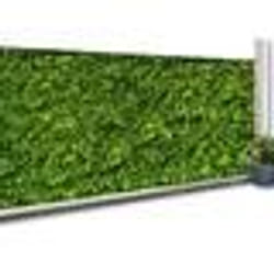 IDMARKET Brise vue occultant 2 x 10 M imprimé feuillage 160 gr/m²