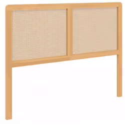 Description générale Cette tête de lit au style bohème de 140 cm, en cannage et MDF, apportera une touche exotique et moderne ...