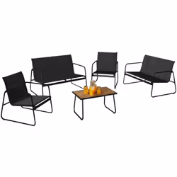 À la recherche d'un salon de jardin moderne et tendance pour embellir votre extérieur ? Découvrez le salon de jardin en acier ...