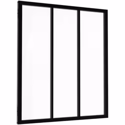 Vous êtes à la recherche d'une jolie verrière style atelier pour séparer 2 pièces de votre intérieur ? Optez pour ce kit comp ...
