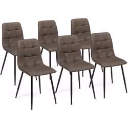 Description générale Les chaises MILA en PU marron vintage sont la solution idéale pour apporter une touche moderne et élégan ...
