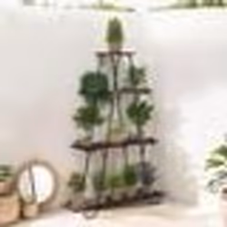 IDMARKET Etagère à pots de fleurs porte plante en métal 9 niveaux