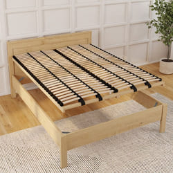IDMARKET Sommier à lattes réglables - 5 zones de confort 140 x 190 cm