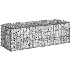 Idmarket - Lot de 2 gabions pour pierre 100 x 30 x 30 cm