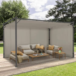Market Rideaux pour Pergola Lot 2