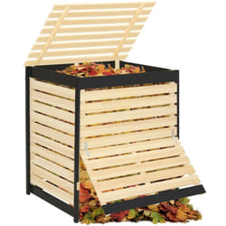 Idmarket - Bac de compostage en bois 500L