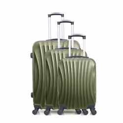 HERO - Set de 3 Valises MOSCOU-A 70 cm 4 Roues