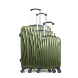 HERO - Set de 3 Valises MOSCOU-A 70 cm 4 Roues