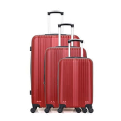 HERO - Set de 3 Valises LIPARI-B 75 cm 4 Roues