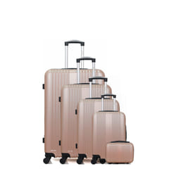 HERO - Set de 5 Valises LIPARI-U 75 cm 4 Roues