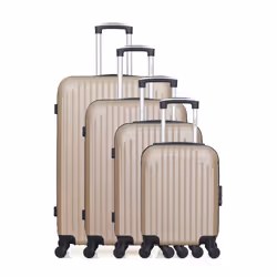 HERO - Set de 4 Valises CARPATES-M 75 cm 4 Roues