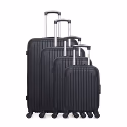 HERO - Set de 4 Valises CARPATES-M 75 cm 4 Roues