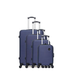 BLUESTAR - Set de 4 Valises LONDON-M 75 cm 4 Roues