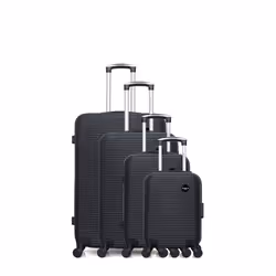 BLUESTAR - Set de 4 Valises LONDON-M 75 cm 4 Roues