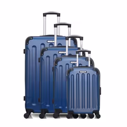 BLUESTAR - Set de 4 Valises MADRID-M 75 cm 4 Roues