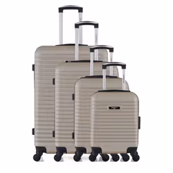 BLUESTAR - Set de 4 Valises BRAZILIA-M 75 cm 4 Roues