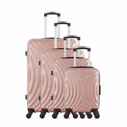 HERO - Set de 4 Valises LAGOS-M 75 cm 4 Roues