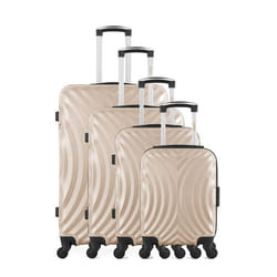 HERO - Set de 4 Valises LAGOS-M 75 cm 4 Roues