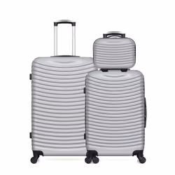 HERO - Lot de 3 - Valise grand format, valise weekend et vanity ETNA