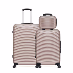 HERO - Lot de 3 - Valise grand format, valise weekend et vanity ETNA