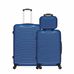 HERO - Lot de 3 - Valise grand format, valise weekend et vanity ETNA