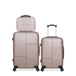 HERO - Lot de 3 - Valise weekend, valise cabine et vanity CORONADO