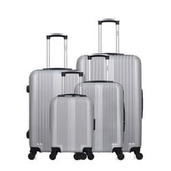 HERO - Lot de 4 - Valise grand format, valise weekend, valise cabine, valise cabine XXS LIPARI