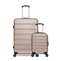 HERO -  Lot de 2 - Valise grand format et valise cabine XXS RENOSO