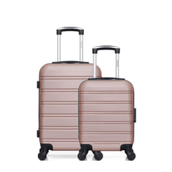 HERO -  Lot de 2 - Valise grand format et valise cabine XXS RENOSO