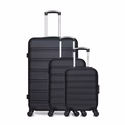HERO - Lot de 3 - Valise grand format, valise cabine et valise cabine XXS RENOSO