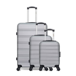 HERO - Lot de 3 - Valise grand format, valise cabine et valise cabine XXS RENOSO