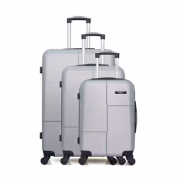 BLUESTAR - Set de 3 Valises MIAMI 75 cm 4 Roues