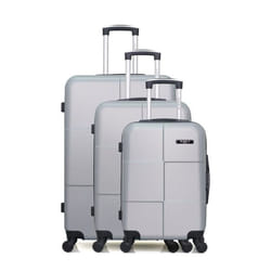 BLUESTAR - Set de 3 Valises MIAMI 75 cm 4 Roues