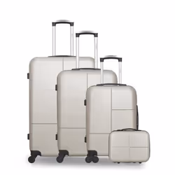 HERO - Set de 4 Valises CORONADO-C 75 cm 4 Roues