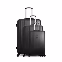 HERO - Set de 3 Valises ATLANTA 75 cm 4 Roues